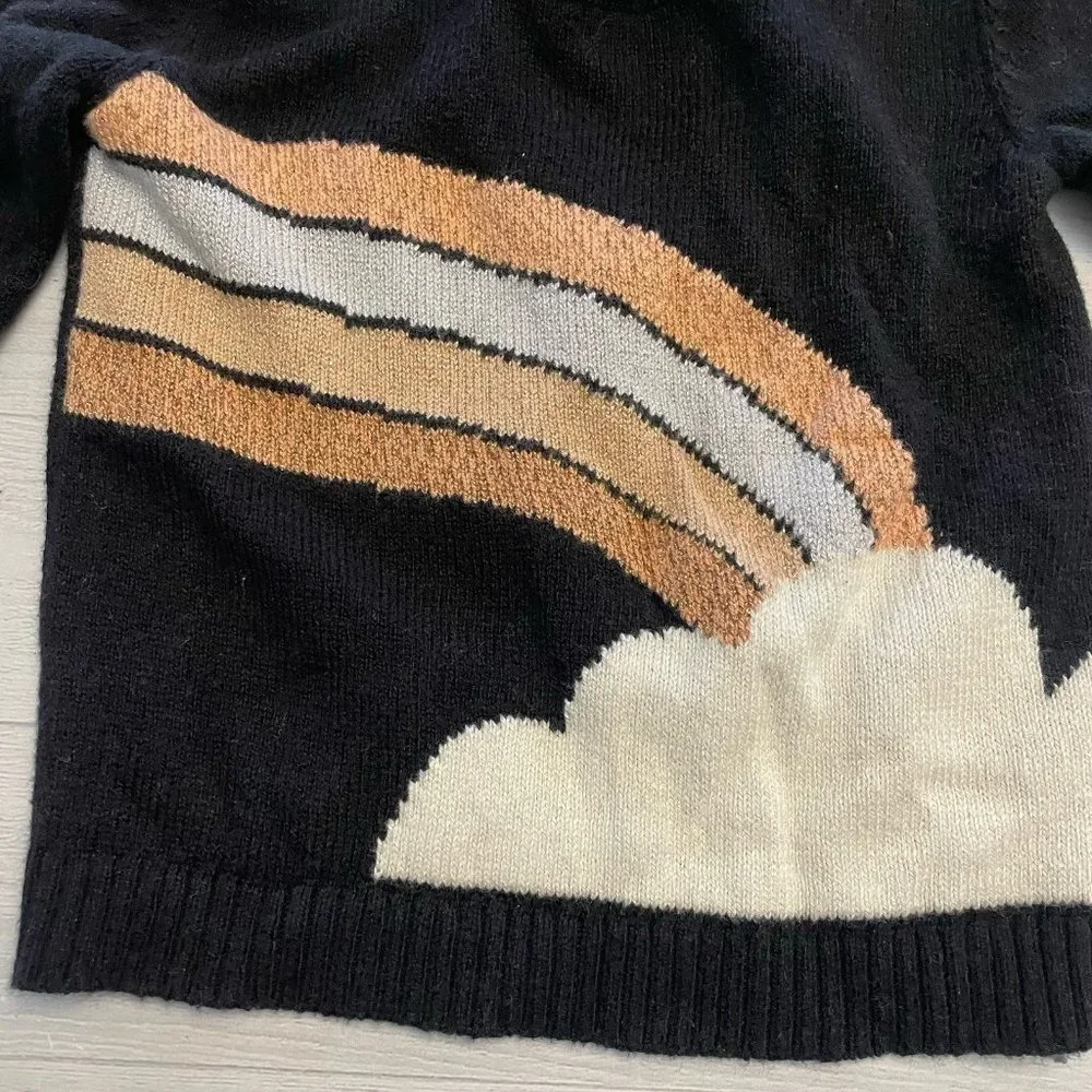 Gymboree girls rainbow sweater 12/18 months‎